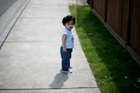 Samual at the play ground